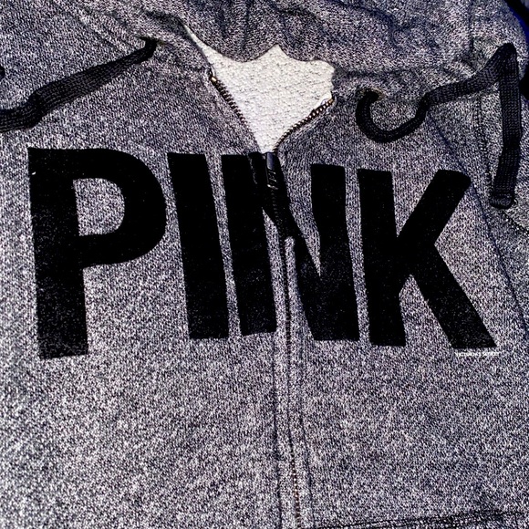 Pink Zip Up Sweater - Picture 2 of 4